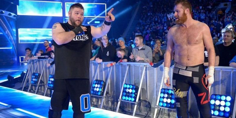 Image result for wwe owens and zayn losing