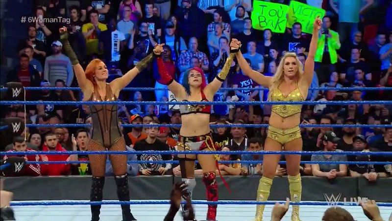 The three women worked extremely well during the said match