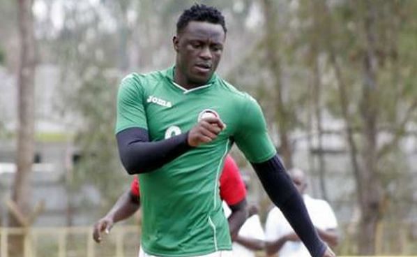 Victor Wanyama in action during a training session