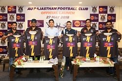 Former Indian football team captain Renedy Singh launches AU Rajasthan Football Club