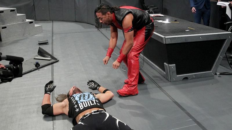 Shinsuke Nakamura chooses a Last Man Standing stipulation