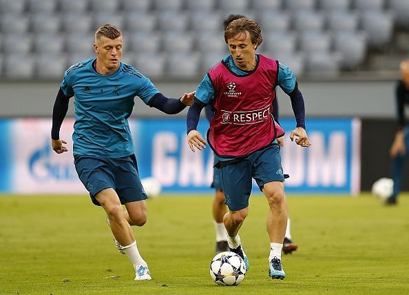 Toni Kroos Luka Modric