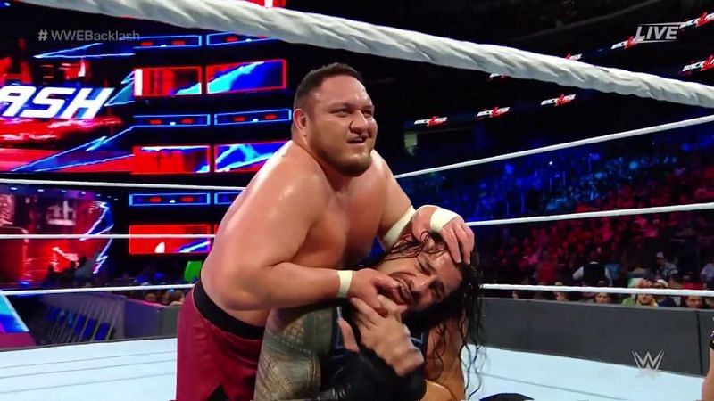 Samoa Joe put Reigns through a world of pain just as he promised
