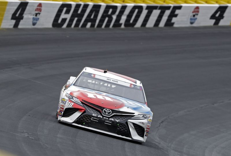 The Latest: Busch wins Coca-Cola in dominating fashion