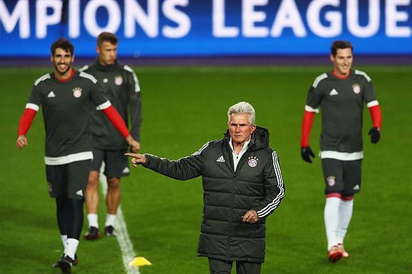 Bayern Muenchen Training and Press Conference