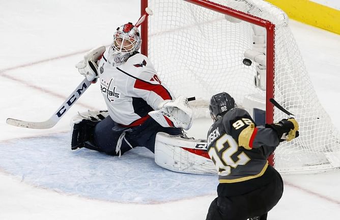 6 of a kind: Golden Knights outlast Caps 6-4 in Final opener