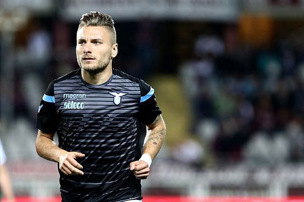 Ciro Immobile  of SS Lazio during the Serie A football match...