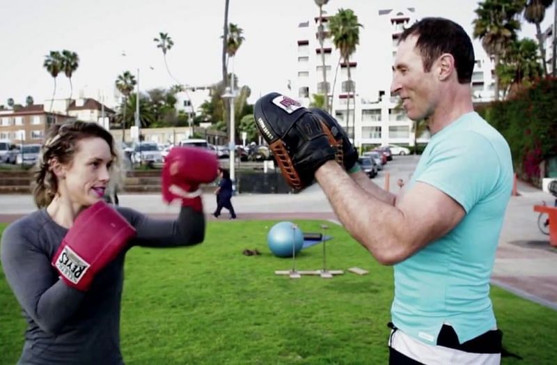 Tom Magee (Right) has also served as a personal trainer in California