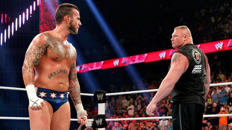 Brock Lesnar is closing in on CM Punk&#039;s record 