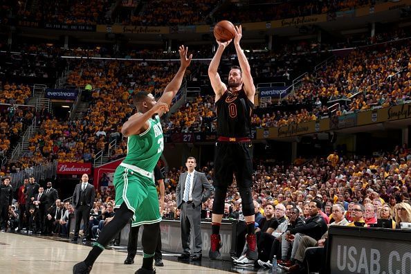 Boston Celtics v Cleveland Cavaliers - Game Three