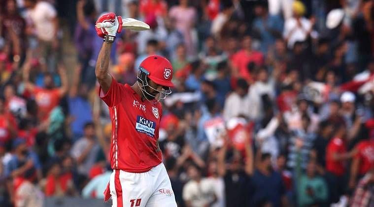 KL Rahul smashed the fastest IPL fifty ever in his very first game for KXIP