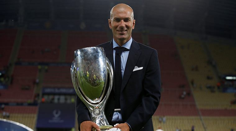 Zizou became the first manager to win two consecutive UEFA Supercups in 27 years