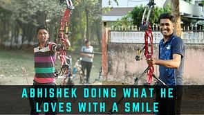 Meet India's first teeth archer, Abhishek Thaware, who dreams of making it to the 2020 Tokyo Paralympics