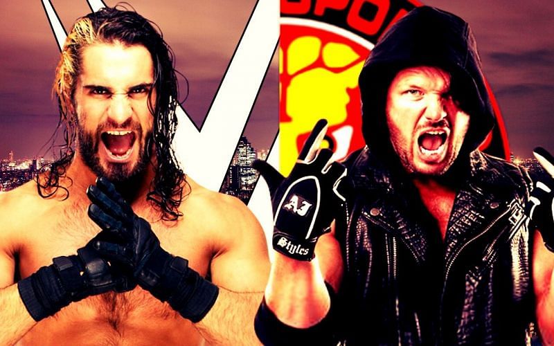 Image result for rollins vs styles