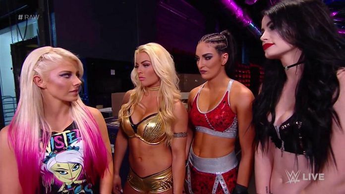 Paige and Mandy Rose are no longer friends