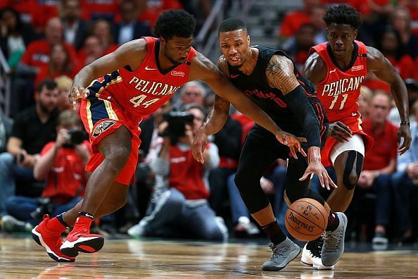 Portland Trail Blazers v New Orleans Pelicans - Game Three