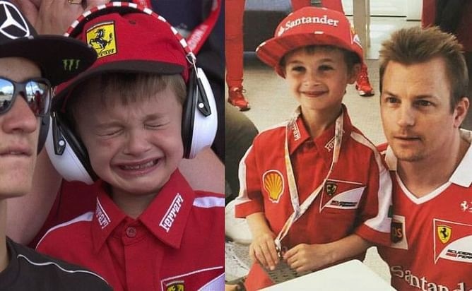 Kimi Raikkonen's best fan ever? A heartwarming story from the 2017 Spanish Grand Prix