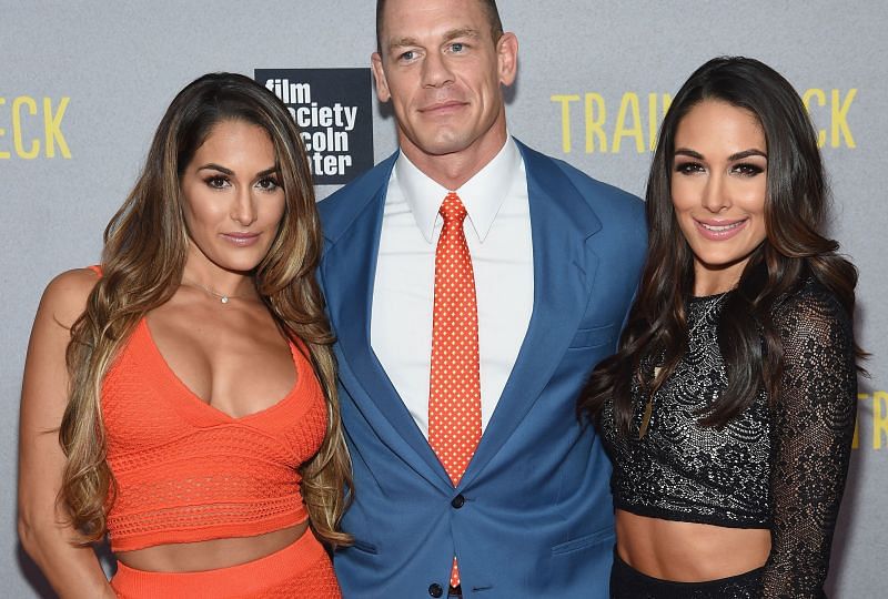 Nikki and Brie Bella had words of high praise for John Cena