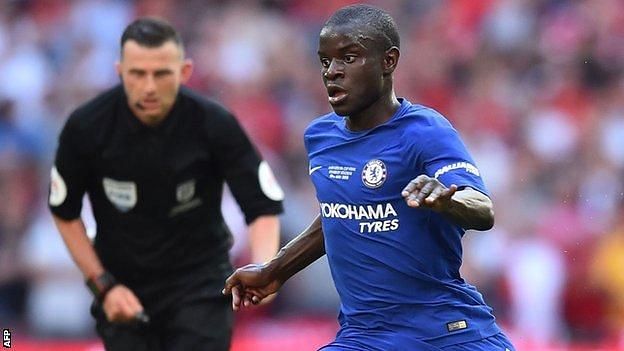 N&#039;golo Kante was the man of the match for his performance