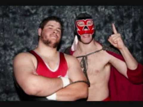 Kevin Steen (now Kevin Owens) and El Generico (now Sami Zayn) during their time in Ring Of Honor