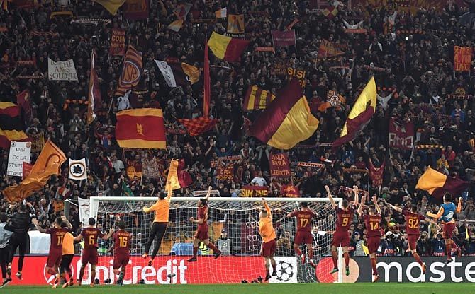 AS Roma are a different beast at home