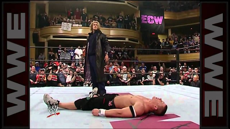 Edge save a riot, allowing RVD to win his title from an honest cash in!