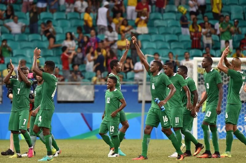 Inexcusable attempat at a slogan from the Super Eagles
