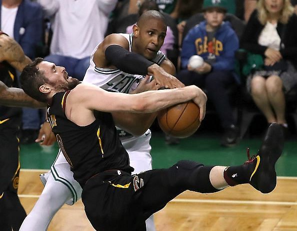 2018 NBA Playoffs: Cleveland Cavaliers vs Boston Celtics At TD Garden