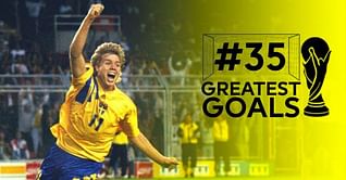 40 Greatest Goals in World Cup History: #35 Tomas Brolin - Romania vs Sweden ('94)