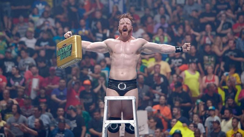 Sheamus with the briefcase