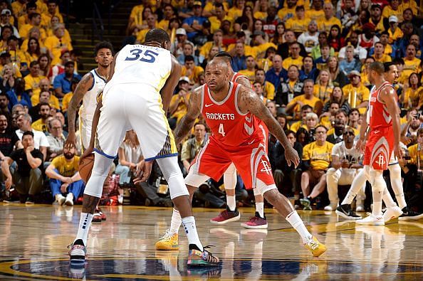 Houston Rockets v Golden State Warriors - Game Three