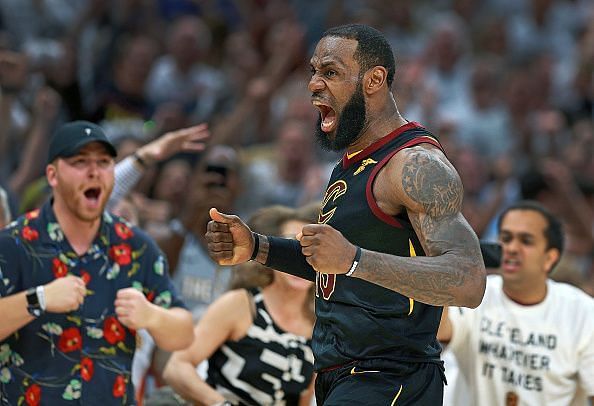 2018 NBA Playoffs: Boston Celtics Vs Cleveland Cavaliers At Quicken Loans Arena