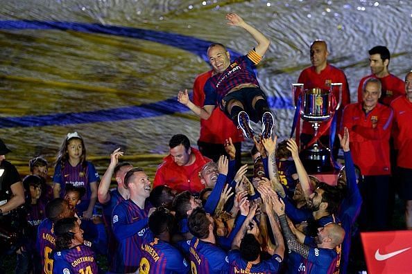 A replacement for Andres Iniesta at Barcelona