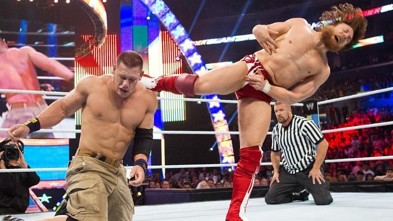 Daniel Bryan defeated John Cena to become the WWE Champion