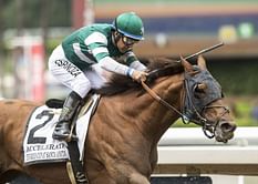 Accelerate spurts ahead in stretch to win Grade 1 Gold Cup
