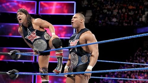 American Alpha won the Tag Team Championships on SmackDown Live 