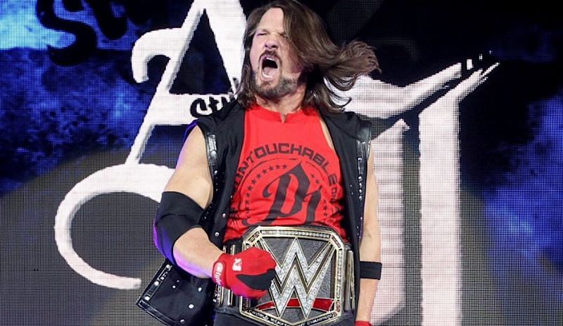 WWE Champion AJ Styles 