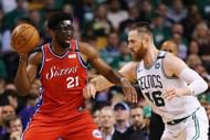 Philadelphia 76ers v Boston Celtics - Game One