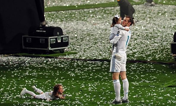 Real Madrid Celebrate After Victory In The Champions League Final
