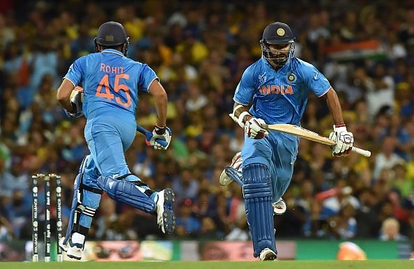 Rohit and Dhawan will open the innings