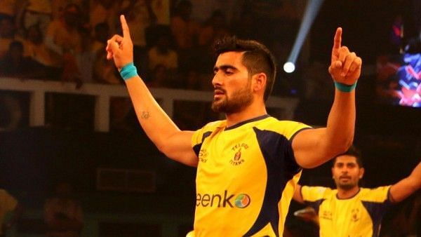 Rahul Chaudhari Telugu Titans