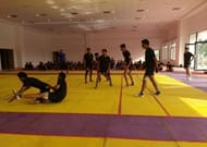 A wrong foot movement could cause muscle or ligament injuries on mats.