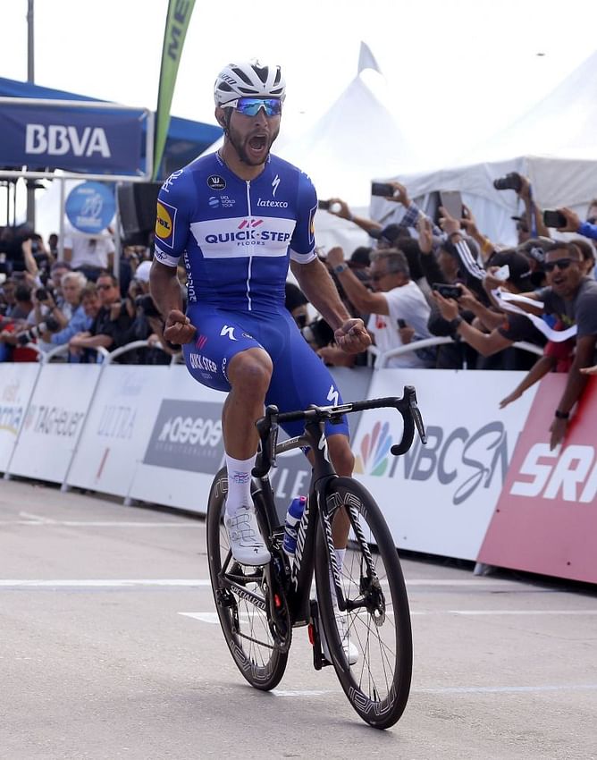 Gaviria wins sprint to take Tour of California opening stage