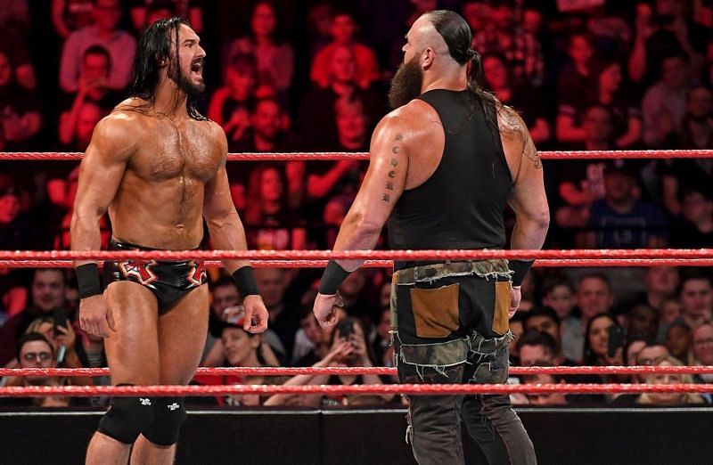 Drew McIntyre and Braun Strowman were involved in a rough-and-tumble spot on this week&#039;s RAW