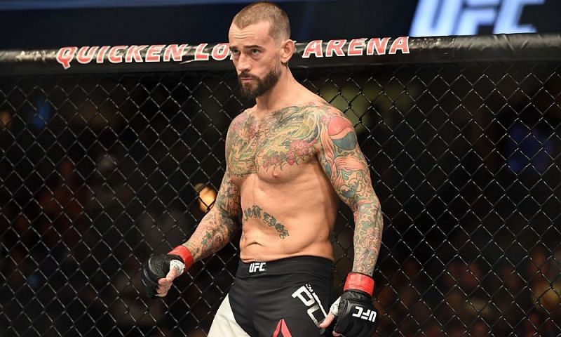 Punk switched over to the world of MMA
