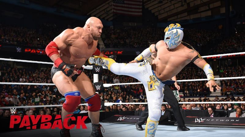Ryback had his last match in WWE with Kalisto