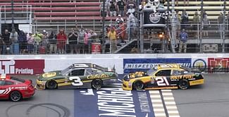 Dillon wins rain-shortened Xfinity race at Michigan