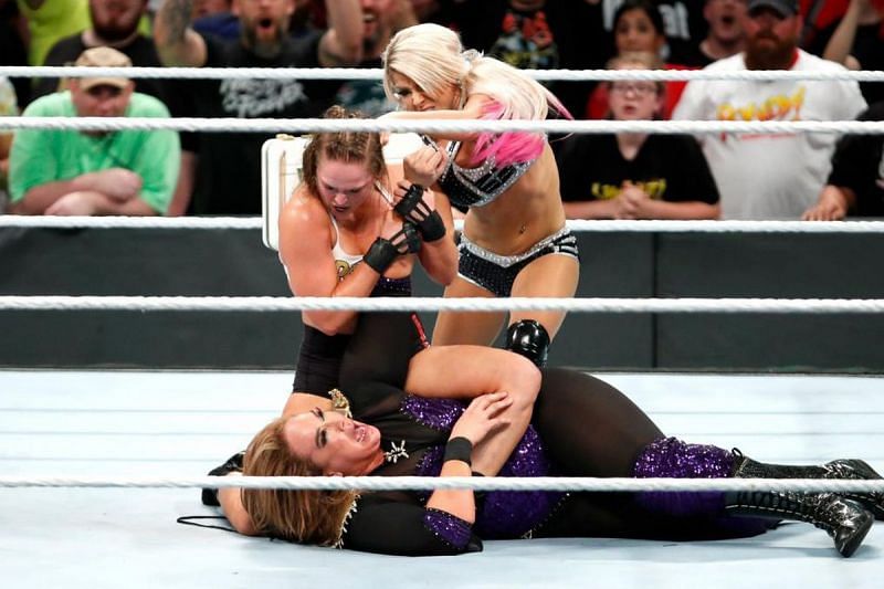 Bliss falls over WWE!