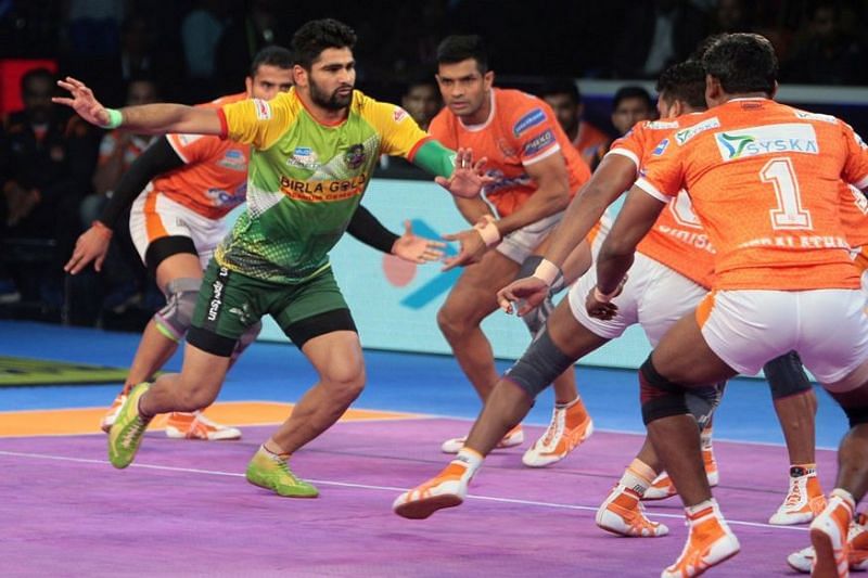 Pardeep Narwal will lead the defending champions