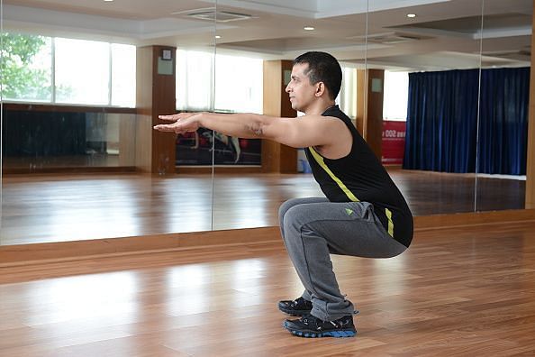 Fitness Expert Deckline Leitao Demonstrating Exercises